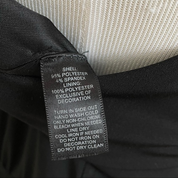 White House Black Market Sparkle Neck Sleeveless Dress, Sz Small - Picture 9 of 9